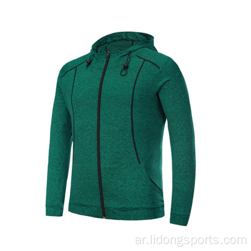 تشغيل شعار تجريب Gym Fitness Hoodie للرجال